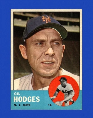1963 Topps Set-Break #245 Gil Hodges VG-VGEX *GMCARDS* - Imagem 1 de 2
