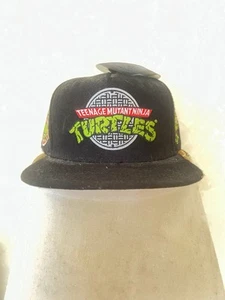 Teenage Mutant Ninja Turtles TMNT Hat Cap Snapback Nickelodeon Pizza Y2K NWT NEW - Picture 1 of 12