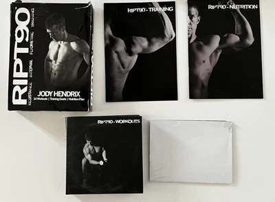 RIPT90 - Jody Hendrix 14 WORKOUTS/GUIDE/NUTRITION PLAN SET DVD - VG - Image 1 of 4