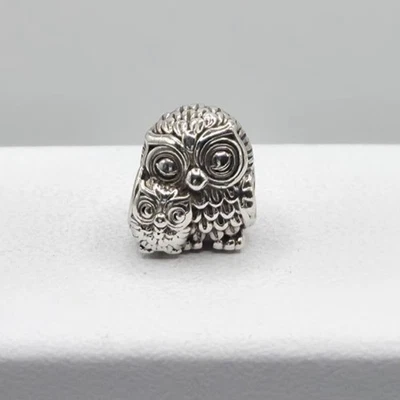 Original Pandora Eulenmutter Mit Kind 791966 #57 - Bild 1 von 2