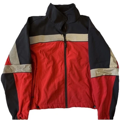 Blauer Men's Large Panelled Jacket In Red White & Blue Style 4670 - Image 1 of 4