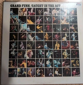 Grand Funk Railroad - Caught in the Act ! 1975 RCA Capitol Records LP - Picture 1 of 3