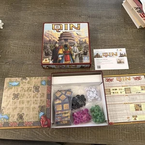 Juego de mesa Qin, R&R Games Reiner Knizia Area Control Fuera de existencia Falta 1 pagoda - Imagen 1 de 6
