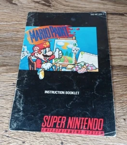 Mario Paint Super Nintendo/SNES Instruction Booklet Manual Only - Picture 1 of 6