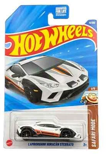 Hot Wheels 2025 HW Safari Mode 1/5 White Lamborghini Huracan Sterrato - Picture 1 of 1