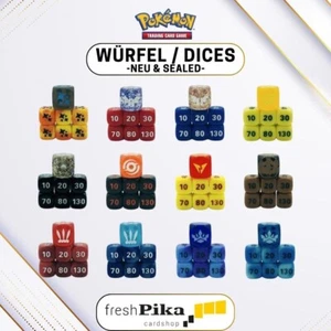 Pokemon TCG Zubehör 🎲 Würfel / Dices 🎲 zur Auswahl - Bild 1 von 37
