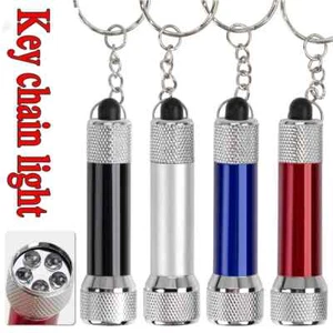 Mini Keychain LED Flashlight Pocket Emergency Light Small Torch Keychain Light - Picture 1 of 16
