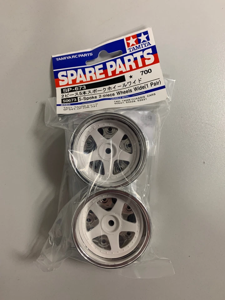 Tamiya Jantes 30 mm Paire Type Skyline (offset +2 mm ou +10mm) 1/10 50673 1025 - Photo 1/1