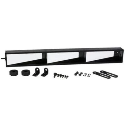 3-Panel Racing Wide Angle Rear View Mirror, 20 Inches Wide - Image 1 of 4