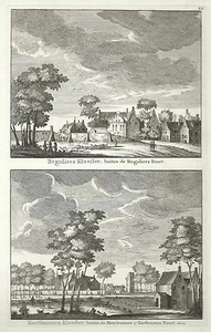 Antique map, Wagenaar, Reguliers Klooster / Karthuizers Klooster - Picture 1 of 1