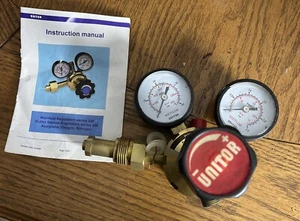 UNITOR 510 AC ACETYLENE PRESSURE REGULATOR 0-1.5 BAR NOS - Picture 1 of 8