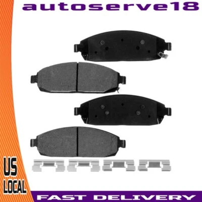 Disc Brake Pads Front For Jeep Commander Grand Cherokee 2006 2007 2008-2010 - Image 1 of 4