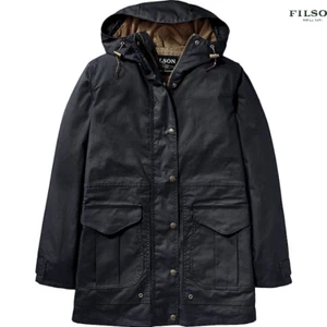 Neu mit Etikett Filson Pinedale Damen-Regenjacke ganzjährig marineblau XS, S, M, L $ 450 - Bild 1 von 6