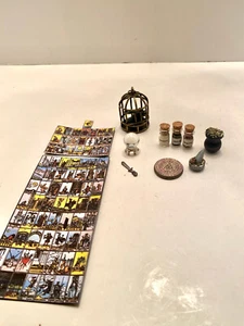 Puppenhaus Miniatur Hexe Heidnisch Apotheker Kräuter Zubehör Trank Zauber Alter - Bild 1 von 7