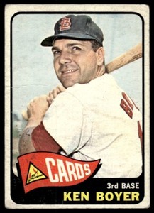 1965 Topps Ken Boyer St. Louis Cardinals #100