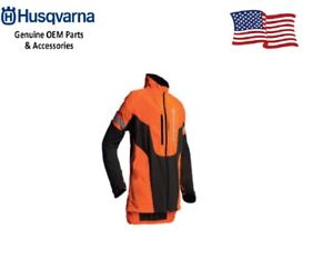 Husqvarna 582053402 Pro Forest Protective Waterproof Technical Jacket - Medium