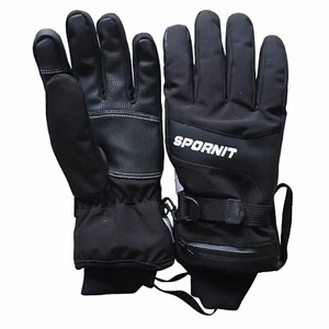 Spornit neu schwarz 3M Thinsulate Reißverschluss oben Taschen wasserdicht Winter Größe Small - Bild 1 von 12