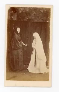 Bernadette Soubirous Photograph Carte de Visite Catholic Lourdes - Picture 1 of 2