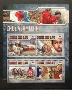 Cruz Vermelha / Red Cross on stamps - Guinea Bissau 2016 - MNH** Z21 - Picture 1 of 1