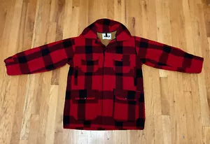 Chaqueta Mackinaw/caza vintage Woolrich años 60 estilo 505 lana pesada talla 40 EE. UU. - Imagen 1 de 7