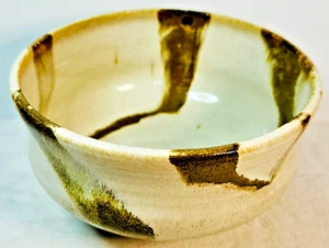 Oribe Ware Tea Bowl Mino Ceremony Matcha Pottery - Picture 1 of 5