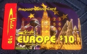Voila $10 Australia, Europe $10 prepaid calling card/phonecard, remote, new, unu - Picture 1 of 1