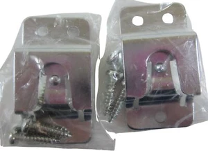 Lot of 2 Workman SO-MC Screw on 3 Hole CB Radio Microphone Hanger Holder Clips - Zdjęcie 1 z 7