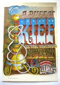 Vintage 1967 A PUFF OF KIEF IN THE MORNING by Rick Griffin, Berkeley Bonaparte - Picture 1 of 5