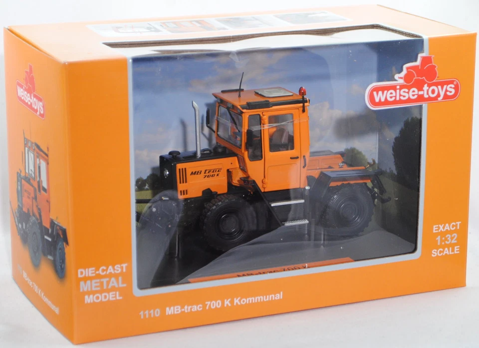 weise-toys 1110 Mercedes-Benz MB trac 700 K comunale, 1:32 - Immagine 1 di 1