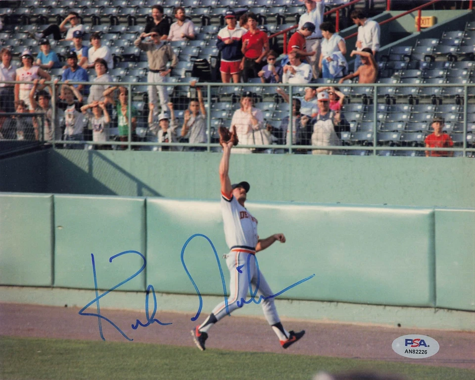 Foto autógrafa firmada por Kirk Gibson Tigers 8x10 PSA/DNA AN82226 Foto 1 de 1