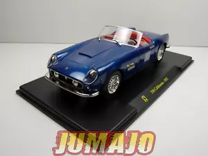 FVQ9 Voiture 1/24 BURAGO HACHETTE FERRARI GT : 250 California 1957 Bleue - Imagen 1 de 8
