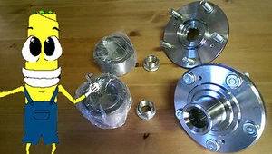 Front Wheel Hub And Bearing Assembly Kit for RSX (Non Type-S) 2002-2006 PAIR TWO - Picture 1 of 1