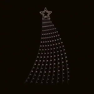 Premier 320 LED Weihnachten Multi-Action Sternschnuppe mit Timer 3,3m KALTWEISS - Bild 1 von 1