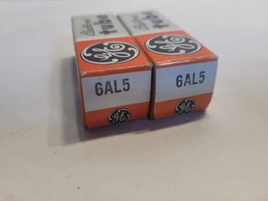 Lot Of 2 GE 6AL5  5726  Vacuum TUBE NOS NIB  PREMIUM QUALITY - Picture 1 of 2