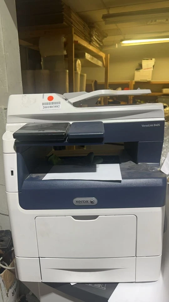 Xerox VersaLink B405 MFP Mono Laser Printer Tested Fully Functional Minor Damage - Image 1 of 4