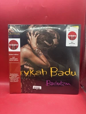 Erykah Badu -SEALED  "Baduizm" Limited Edition 2x LP Lemonade Color Vinyl - Image 1 of 2