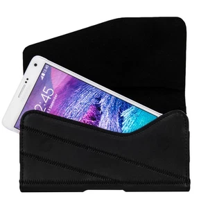 Elegante funda de cinturón de PU para teléfonos de 6,1′′ (iPhone 14/13/Galaxy S25/OnePlus 9) - Imagen 1 de 47