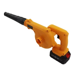 Electric Leaf Blower Cordless Battery Powered Noiseless Rechargeable Blower New - Picture 1 of 22