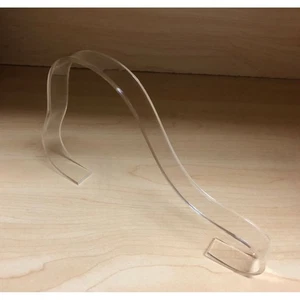 6 Pack Clear Acrylic Sandal Shoe Store Display Stand Forms Inserts Reselling - Picture 1 of 3