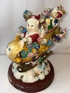Purrfect Takeoff von Danbury neuwertig. Katze Weihnachtsdeko Vintage - Bild 1 von 14