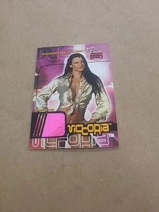 2002 Fleer WWE Absolute Divas Victoria Event Worn Top C002463 - Picture 1 of 2