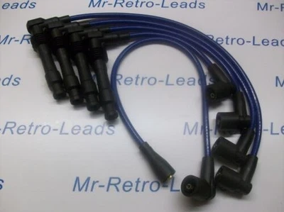 BLUE 8.5MM PERFORMANCE IGNITION LEADS C20LET C20XE CAVALIER CALIBRA QUALITY HT - Image 1 of 4