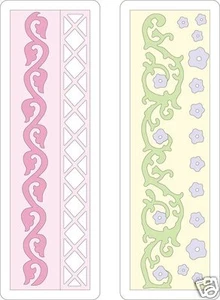 CUTTLEBUG Provo Craft FLORAL BORDER - 2X6 BEAUTIFUL!!! - Picture 1 of 1