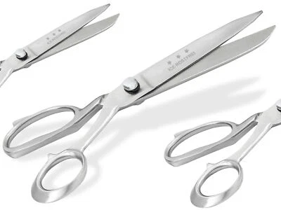 Tailor Scissors Fabric Shears Textile Shears Scissors Micro Serrated 6 to 12 Inch - Image 1 of 4