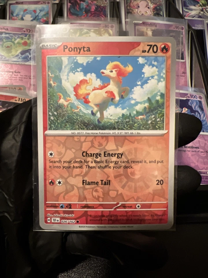 Ponyta 026/162 Sv05: Temporal Forces Reverse Holo - Image 1 of 1