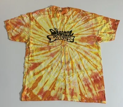 Camiseta De Colección Digital Domain VFX Studio Groovy Tie Dye Hippie XL 90s Computer Tech Foto 1 de 4