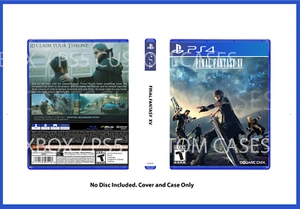 Replacement Case - NO GAME - Final Fantasy XV 15 PS4 - Picture 1 of 2