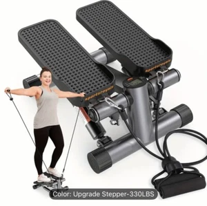 Mini Stepper per Esercizio, Stepper per Scale Allenamento a Casa con Fasce di Resistenza - Foto 1 di 6