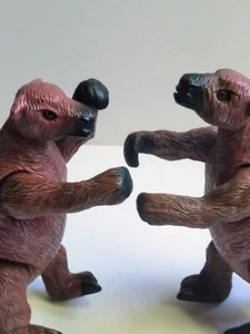 PAIR TYCO DINO RIDERS ICE AGE 1990 GIANT GROUND SLOTH FIGURE PREHISTORIC VTG 2 - Picture 1 of 11