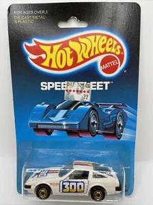 Hot Wheels Speed Fleet Nissan 300ZX #54 White 7529 Mattel 1988 Sealed - Picture 1 of 10